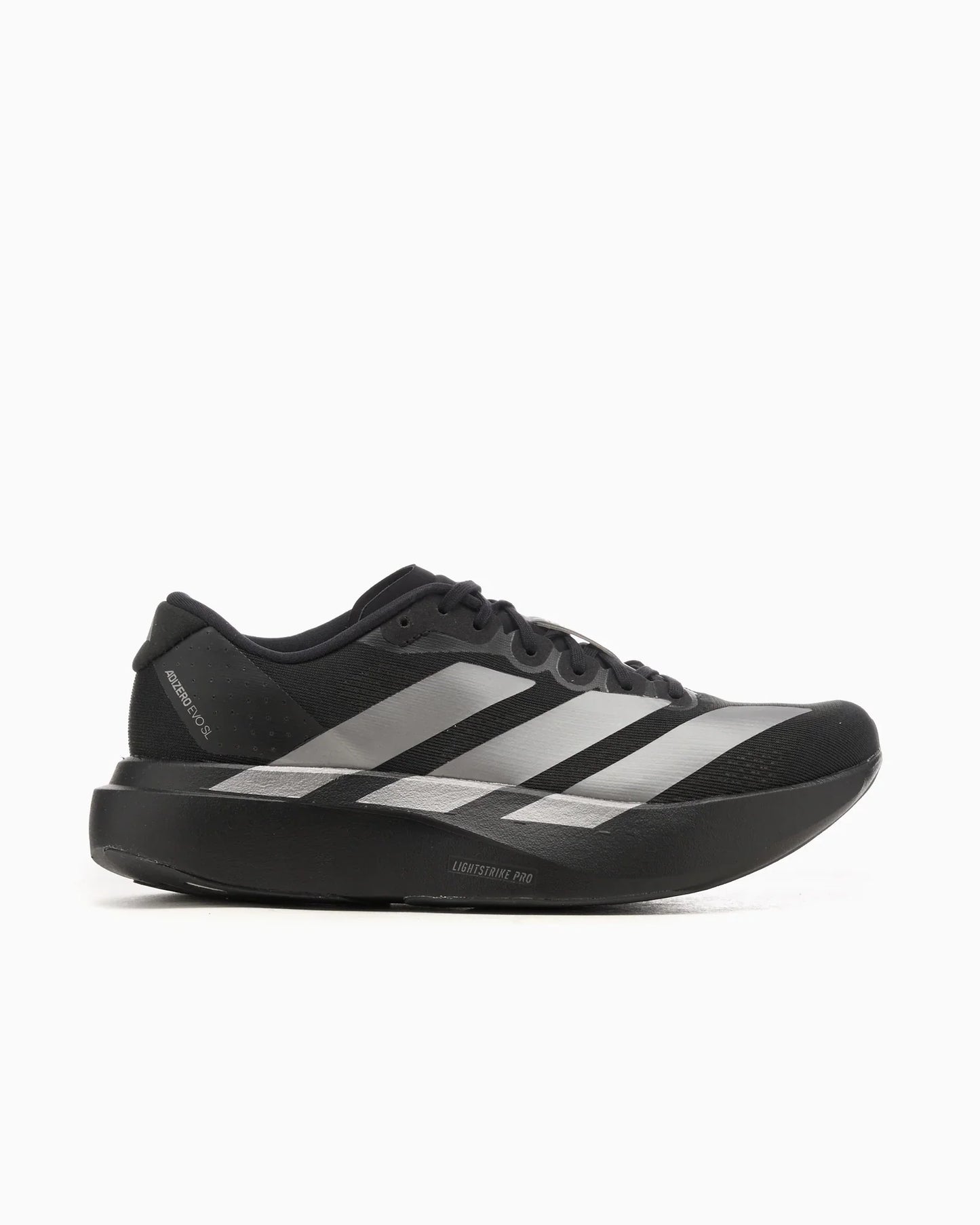 adidas Adizero Evo SL Noir Core / Métallisé Fer