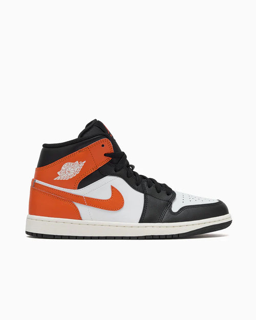 Jordan 1 Mid Bout Noir Starfish