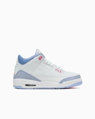 Jordan 3 Retro Blanc Cobalt Bliss (GS)