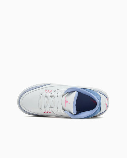 Jordan 3 Retro Blanc Cobalt Bliss (GS)