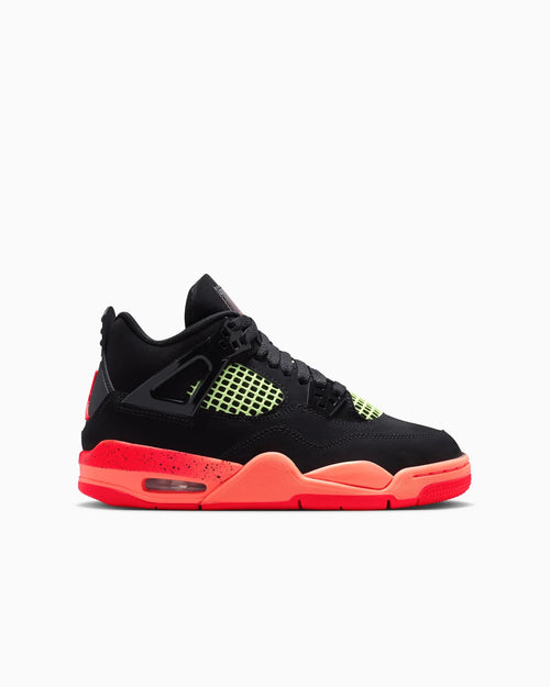 Jordan 4 Retro Noir Infrared Barely Volt