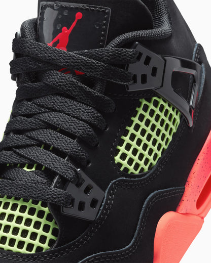 Jordan 4 Retro Noir Infrared Barely Volt