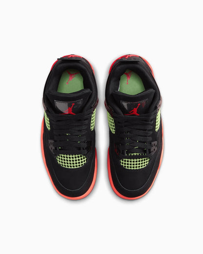 Jordan 4 Retro Noir Infrared Barely Volt