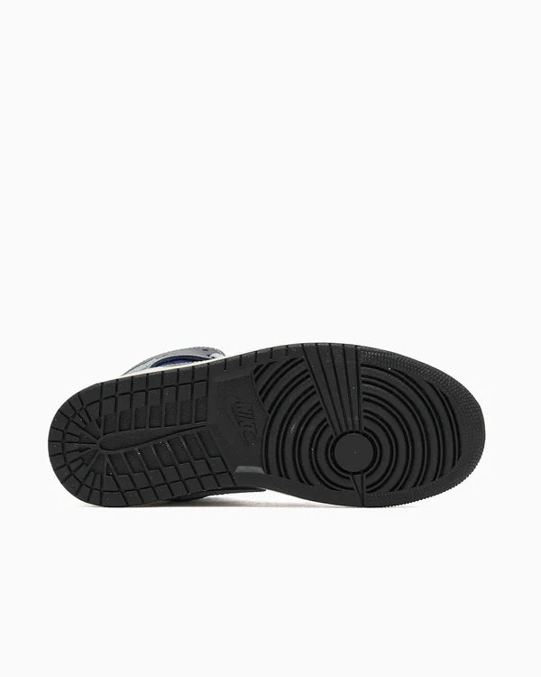 Jordan 1 Mid SE bleu métallisé matelassé (Femmes)