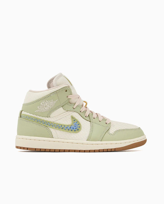 Jordan 1 Mid SE Olive Aura (Femme)