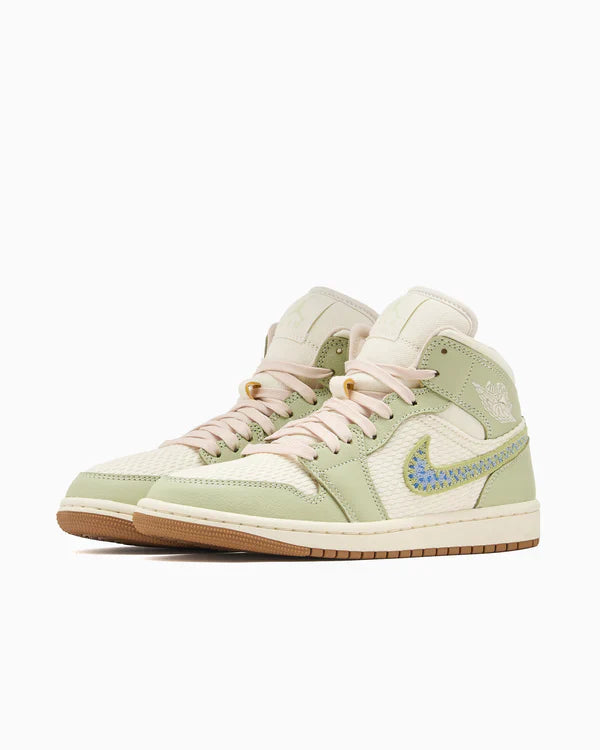 Jordan 1 Mid SE Olive Aura (Femme)