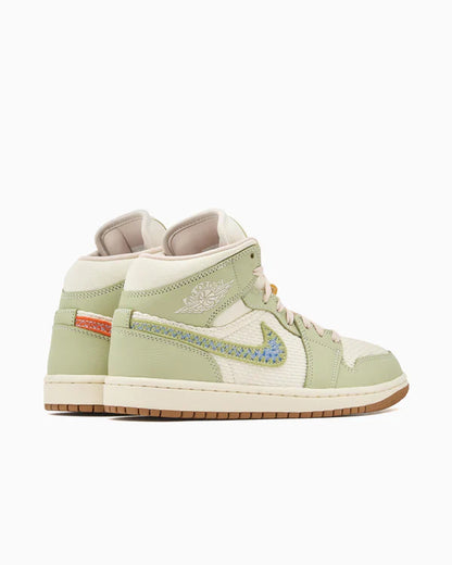 Jordan 1 Mid SE Olive Aura (Femme)