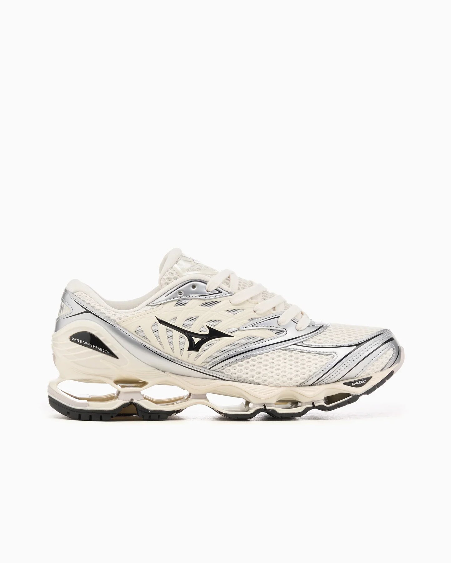 Mizuno Wave Prophecy LS Pristine Noir Argent