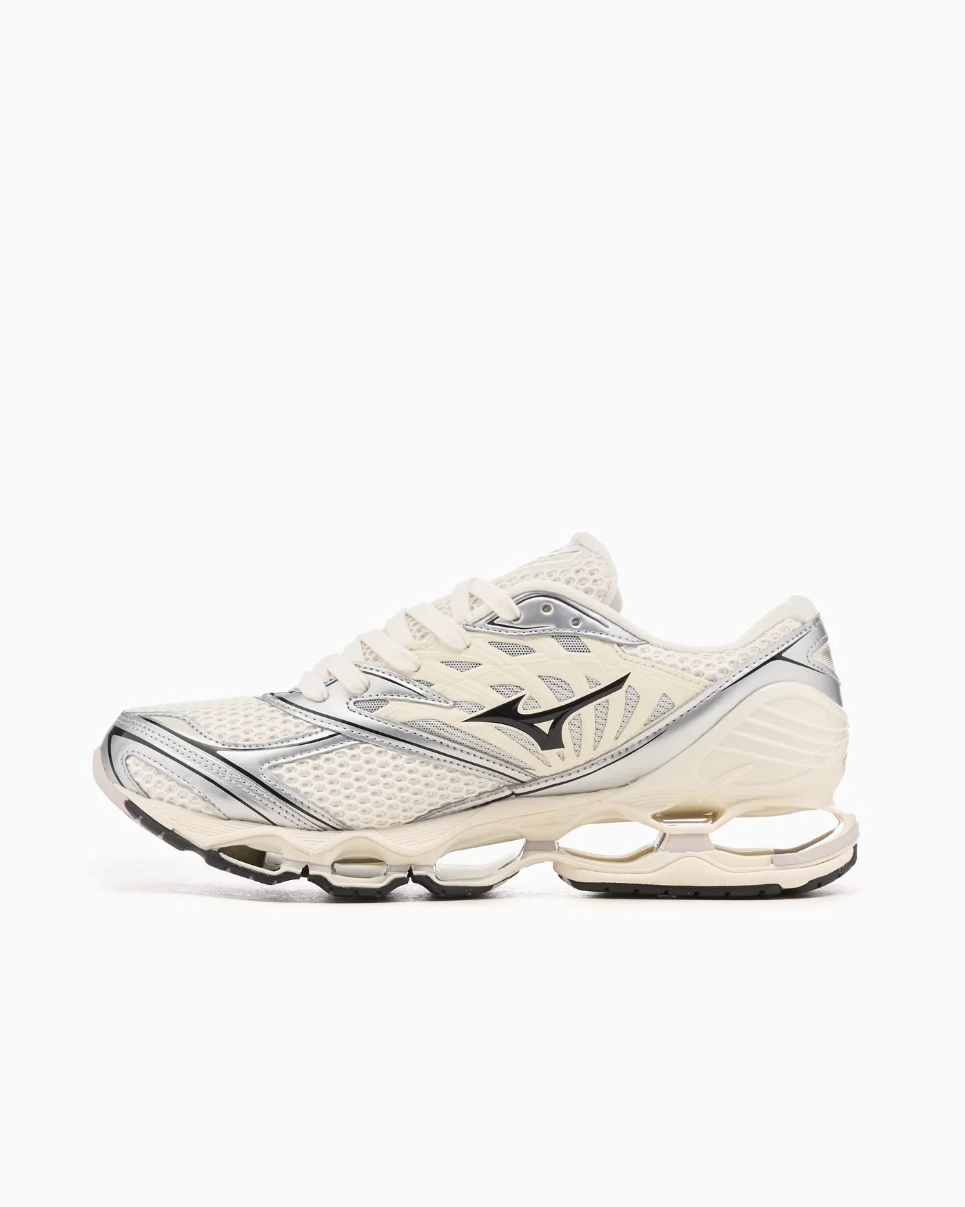 Mizuno Wave Prophecy LS Pristine Noir Argent