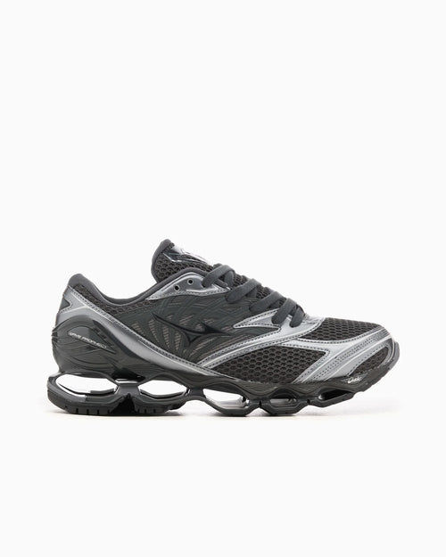 Mizuno Wave Prophecy LS Y2K Pack noir sable gris métallisé