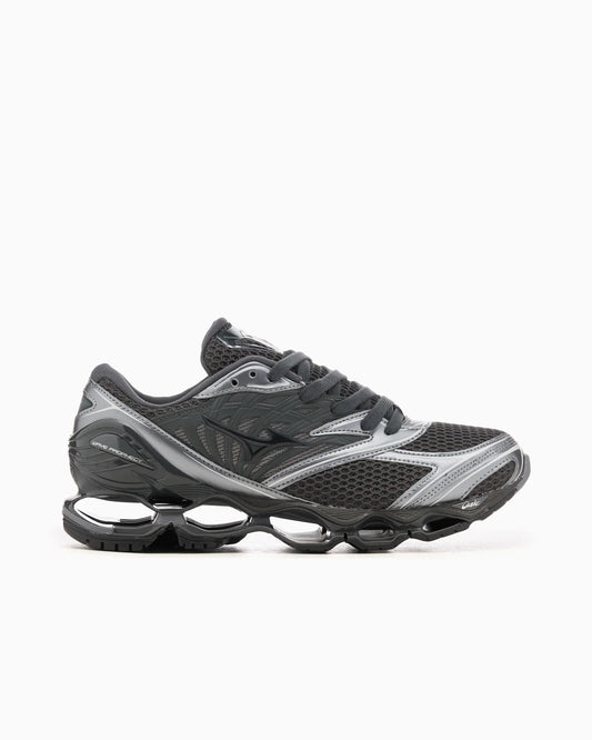 Mizuno Wave Prophecy LS Y2K Pack noir sable gris métallisé