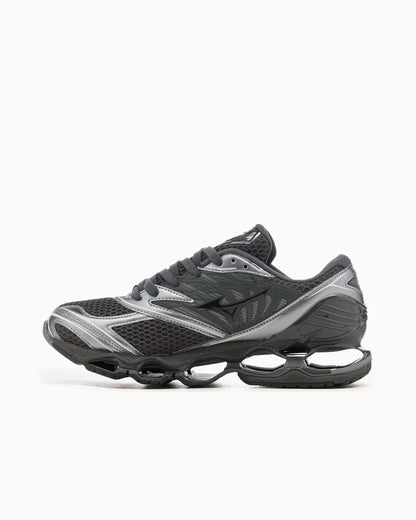 Mizuno Wave Prophecy LS Y2K Pack noir sable gris métallisé