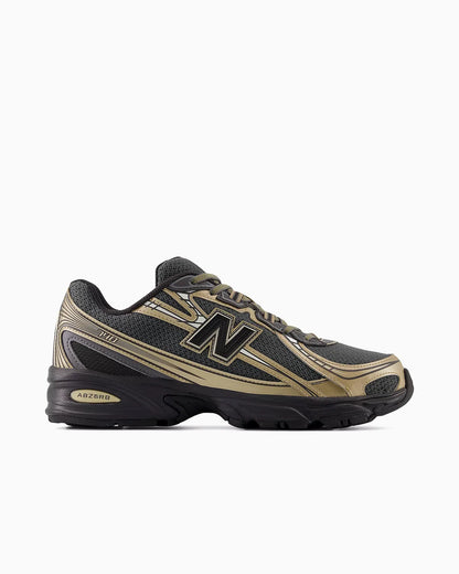 New Balance 740v2 Noir Castlerock Doré Métallisé