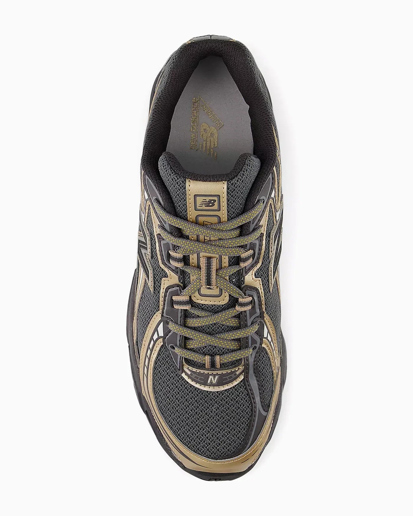 New Balance 740v2 Noir Castlerock Doré Métallisé