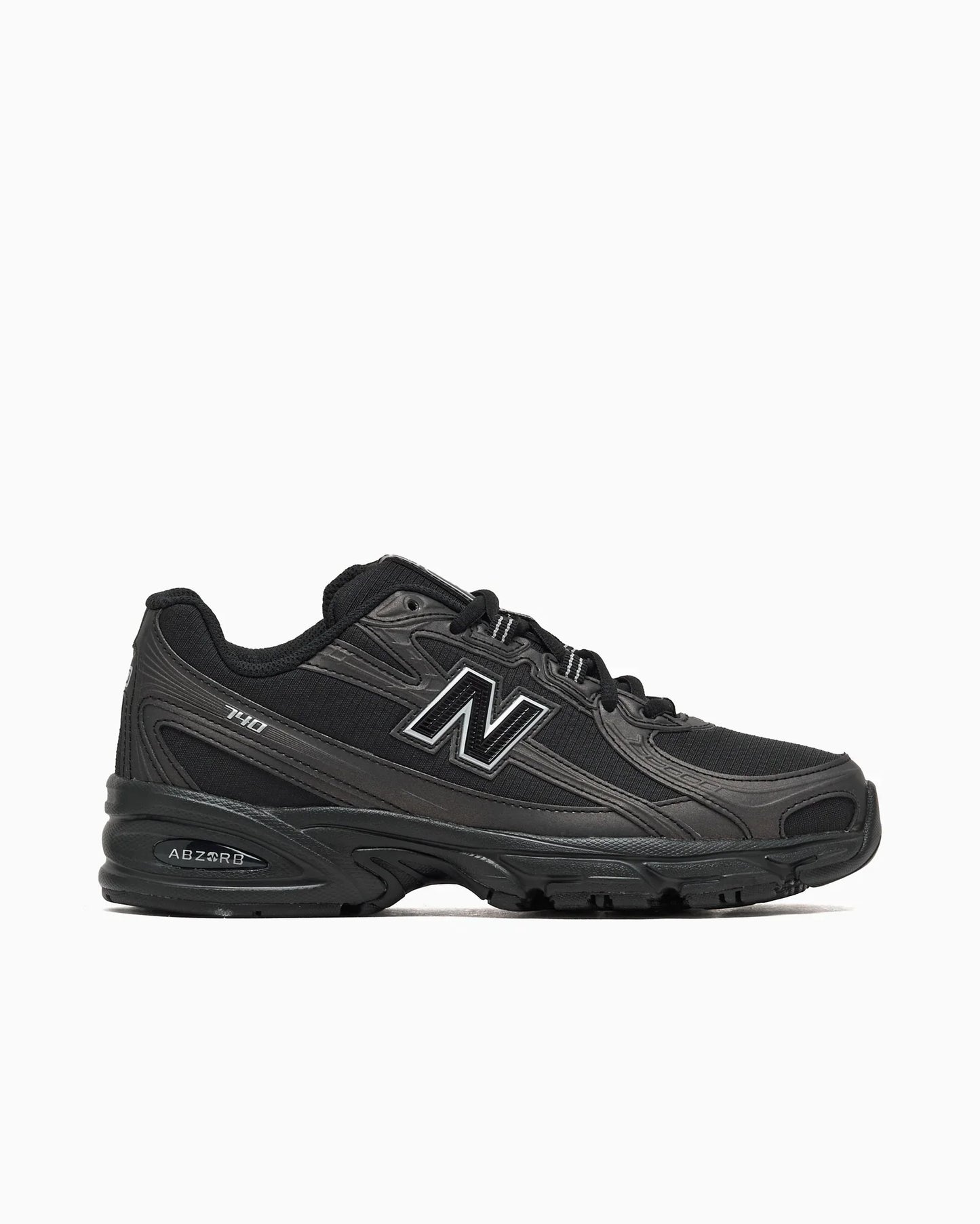 New Balance 740 Noir Argent Métallisé