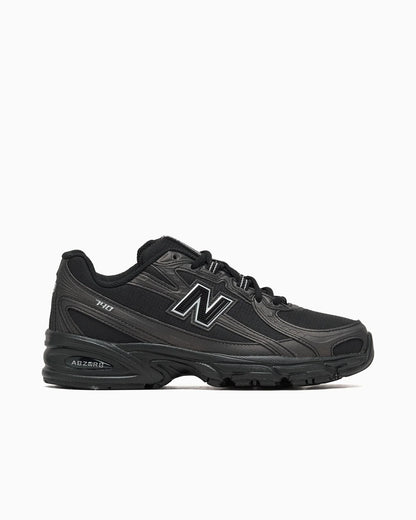 New Balance 740 Noir Argent Métallisé