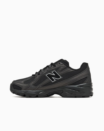 New Balance 740 Noir Argent Métallisé