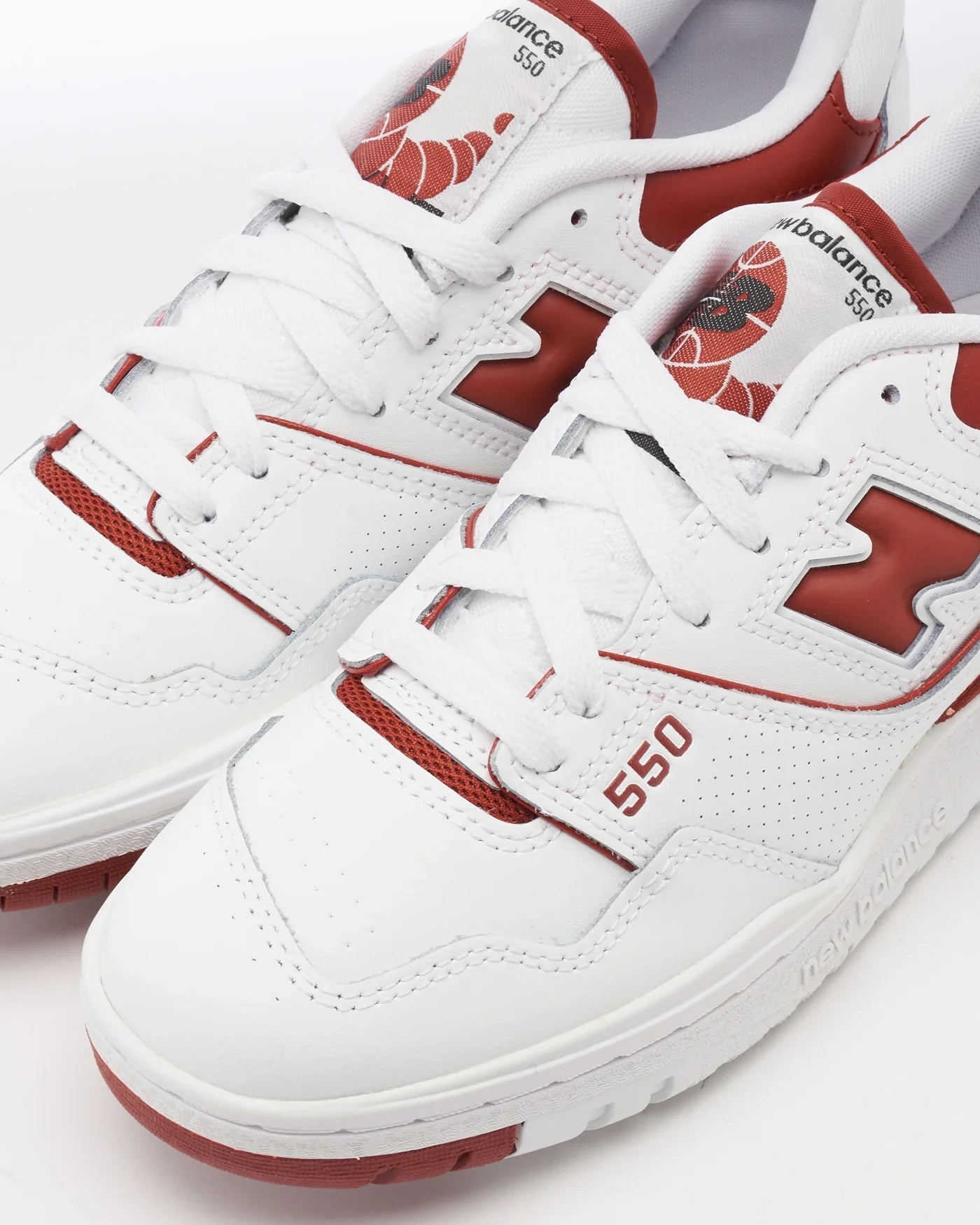 New Balance 550 rouge brique (Femme)