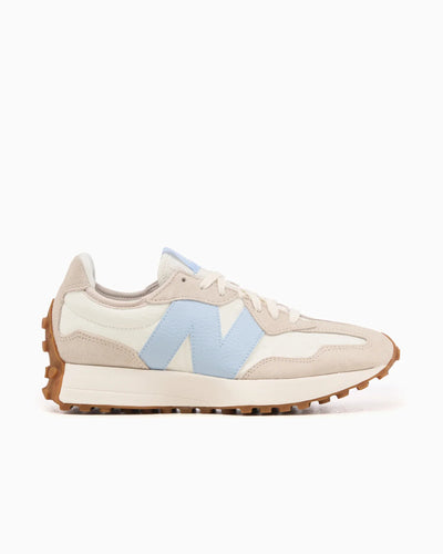 New Balance 327 Timberwolf Sel de mer Bleu chrome clair (Femme)
