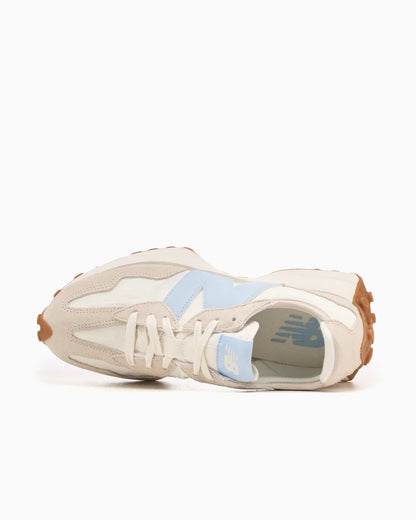 New Balance 327 Timberwolf Sel de mer Bleu chrome clair (Femme)