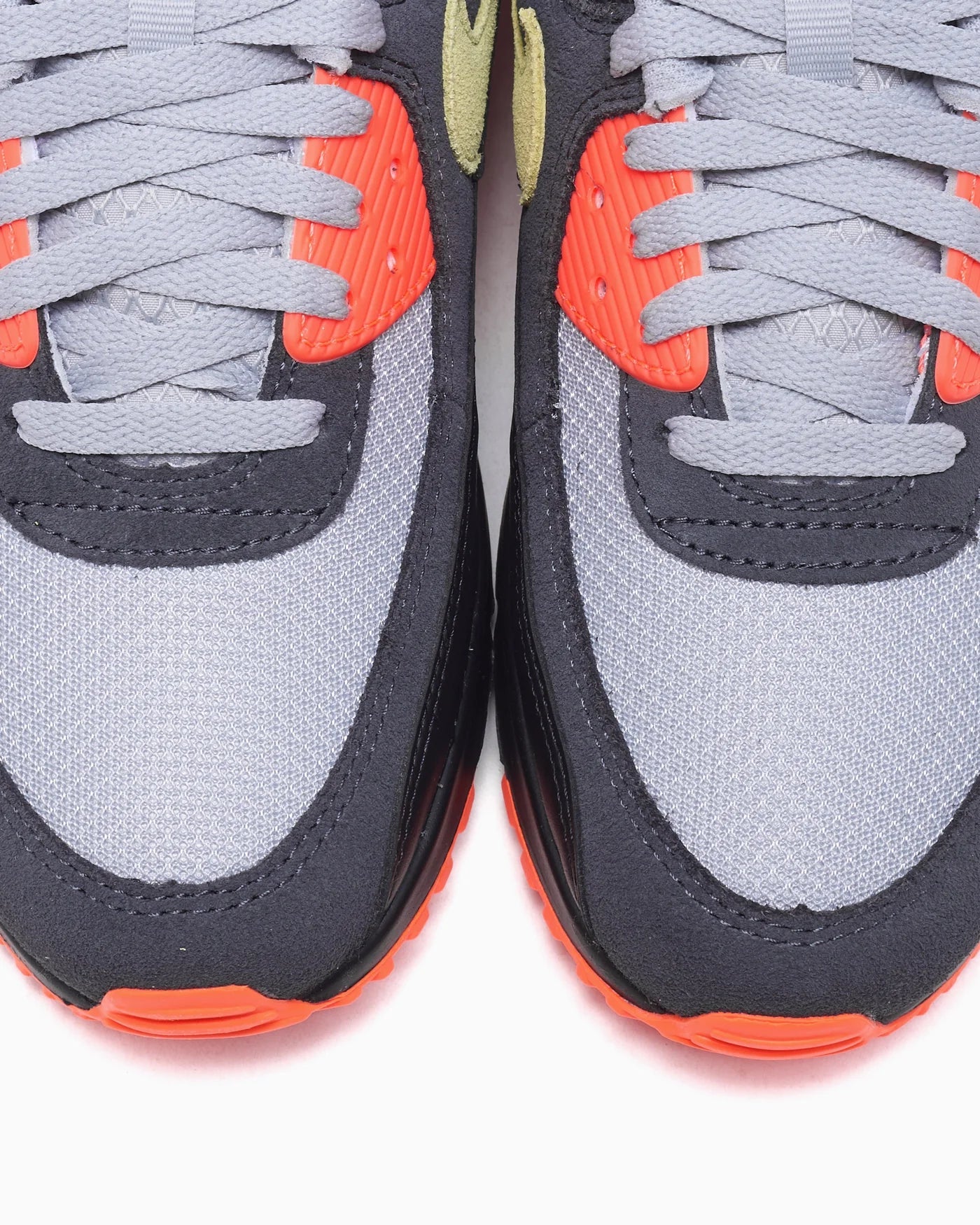 Nike Air Max 90 Gris fumé clair Hyper Crimson Limelight