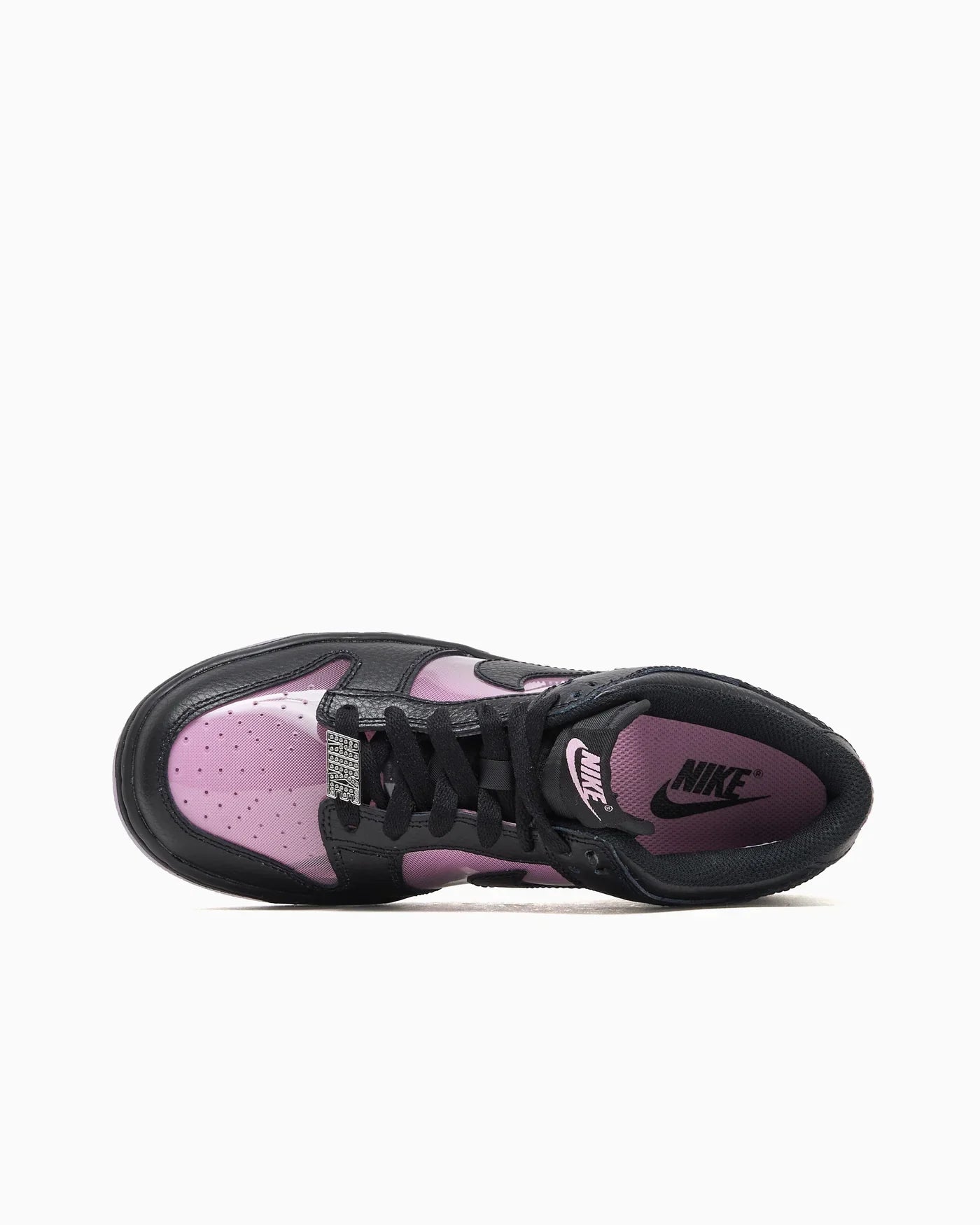 Nike Dunk Low Retro transparent noir rose Rise