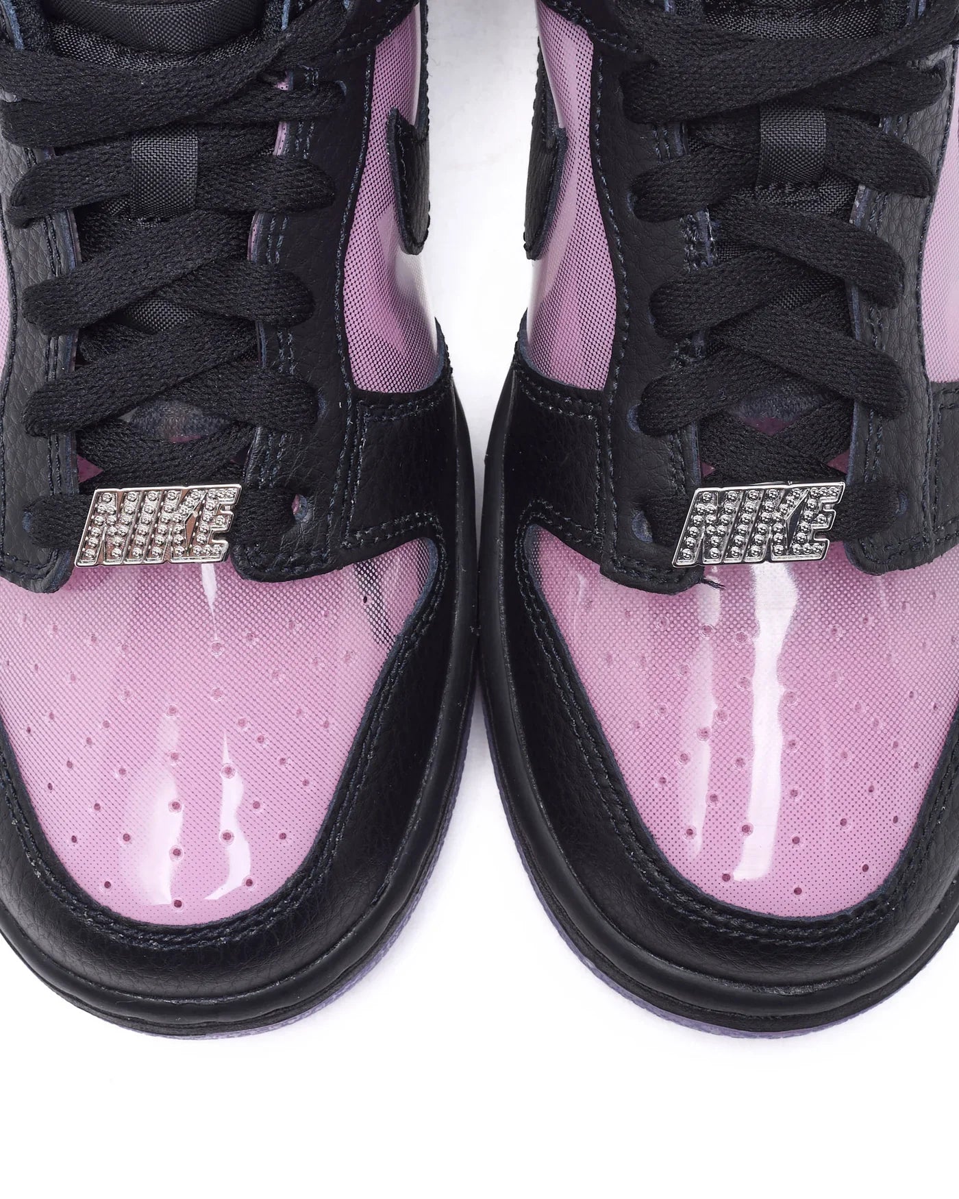 Nike Dunk Low Retro transparent noir rose Rise