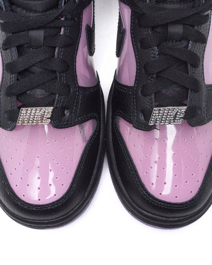 Nike Dunk Low Retro transparent noir rose Rise