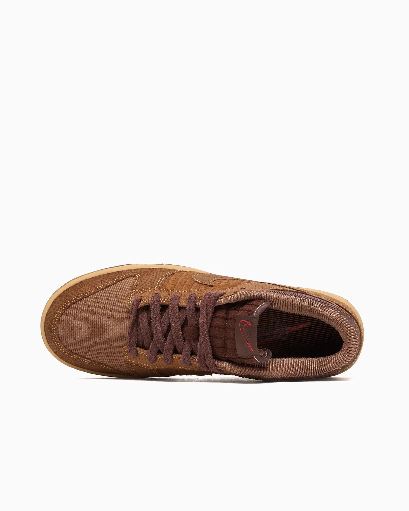 Nike Dunk Low Retro Premium British Tan clair en velours côtelé