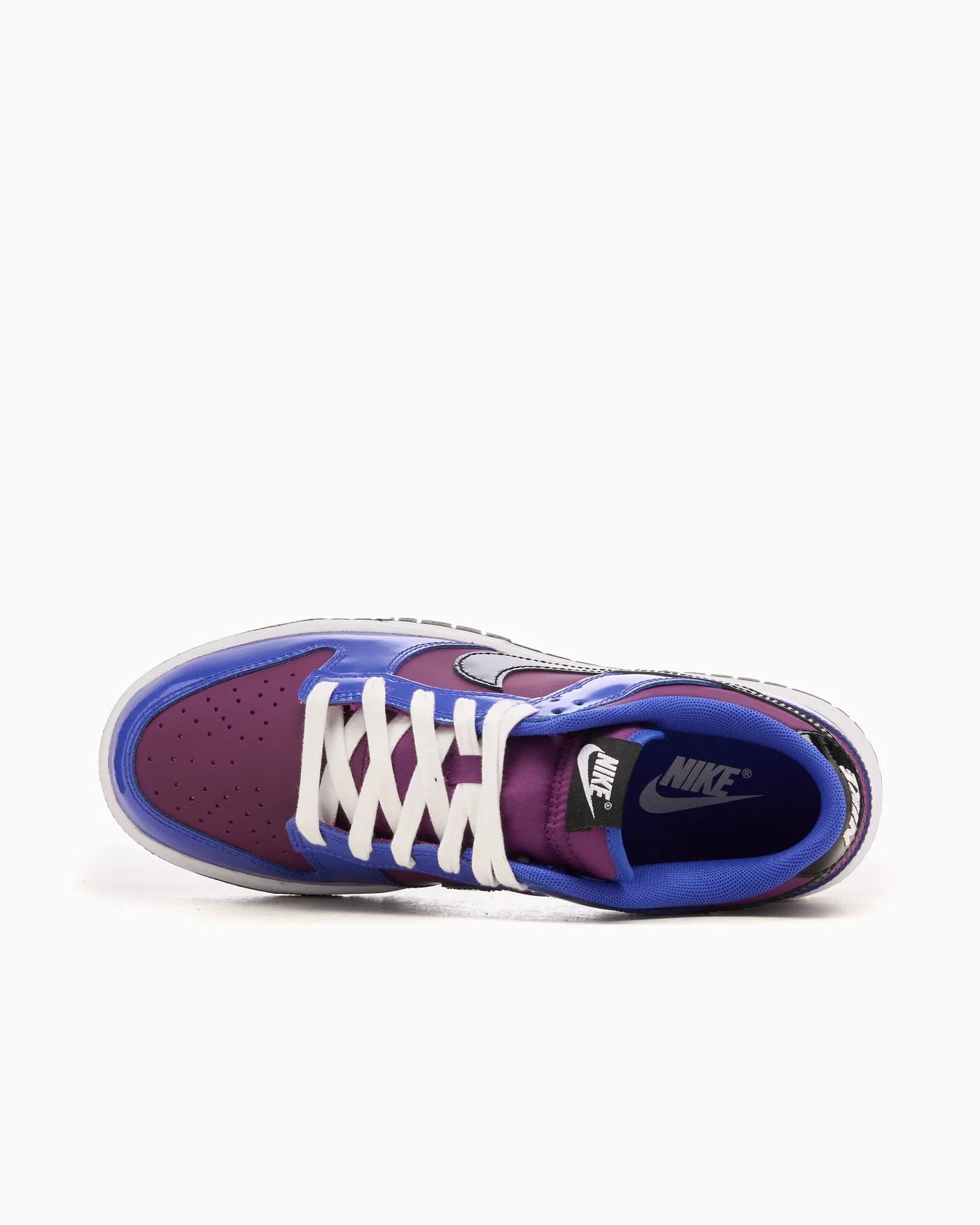 Nike Dunk Low Rétro SE en cuir patent bleu Paramount Viotech