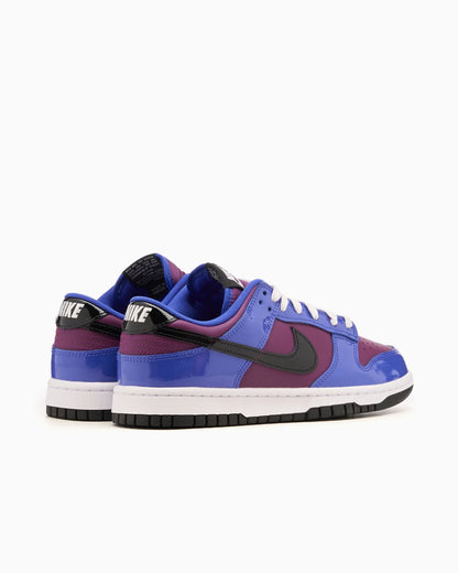 Nike Dunk Low Rétro SE en cuir patent bleu Paramount Viotech