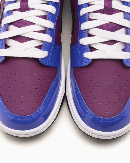 Nike Dunk Low Rétro SE en cuir patent bleu Paramount Viotech