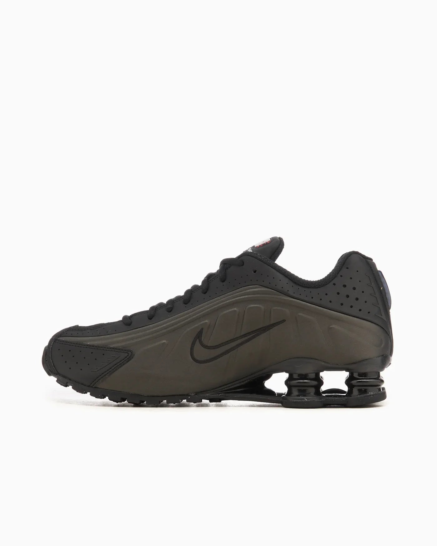 Nike Shox R4 Noir Cramoisi vif