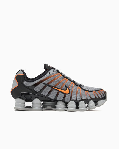Nike Shox TL gris fumé clair noir mandarine vif