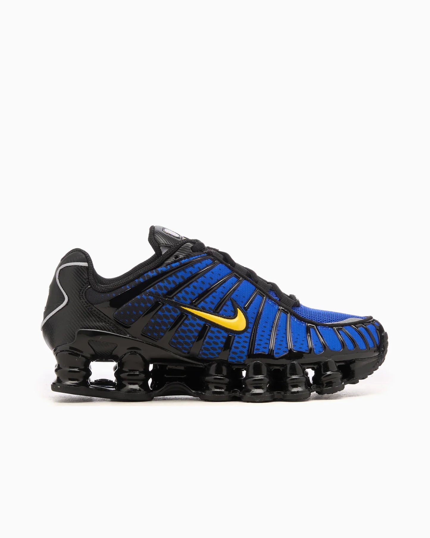 Nike Shox TL Noir Bleu Lyon Jaune Maïs