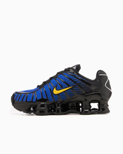 Nike Shox TL Noir Bleu Lyon Jaune Maïs