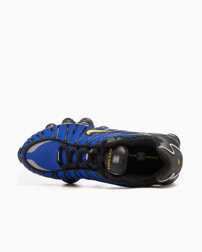 Nike Shox TL Noir Bleu Lyon Jaune Maïs