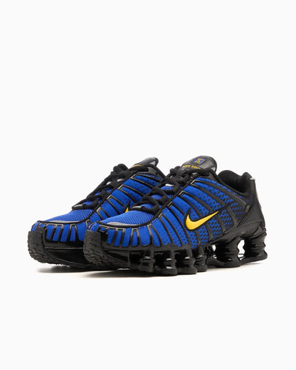 Nike Shox TL Noir Bleu Lyon Jaune Maïs