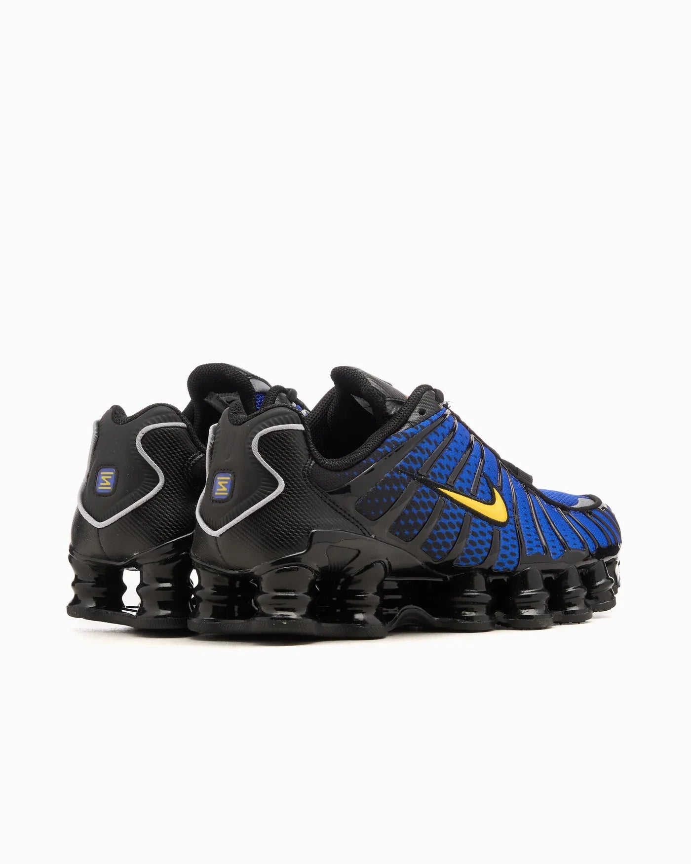 Nike Shox TL Noir Bleu Lyon Jaune Maïs