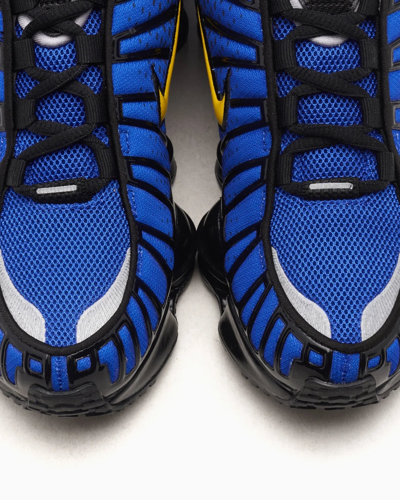Nike Shox TL Noir Bleu Lyon Jaune Maïs