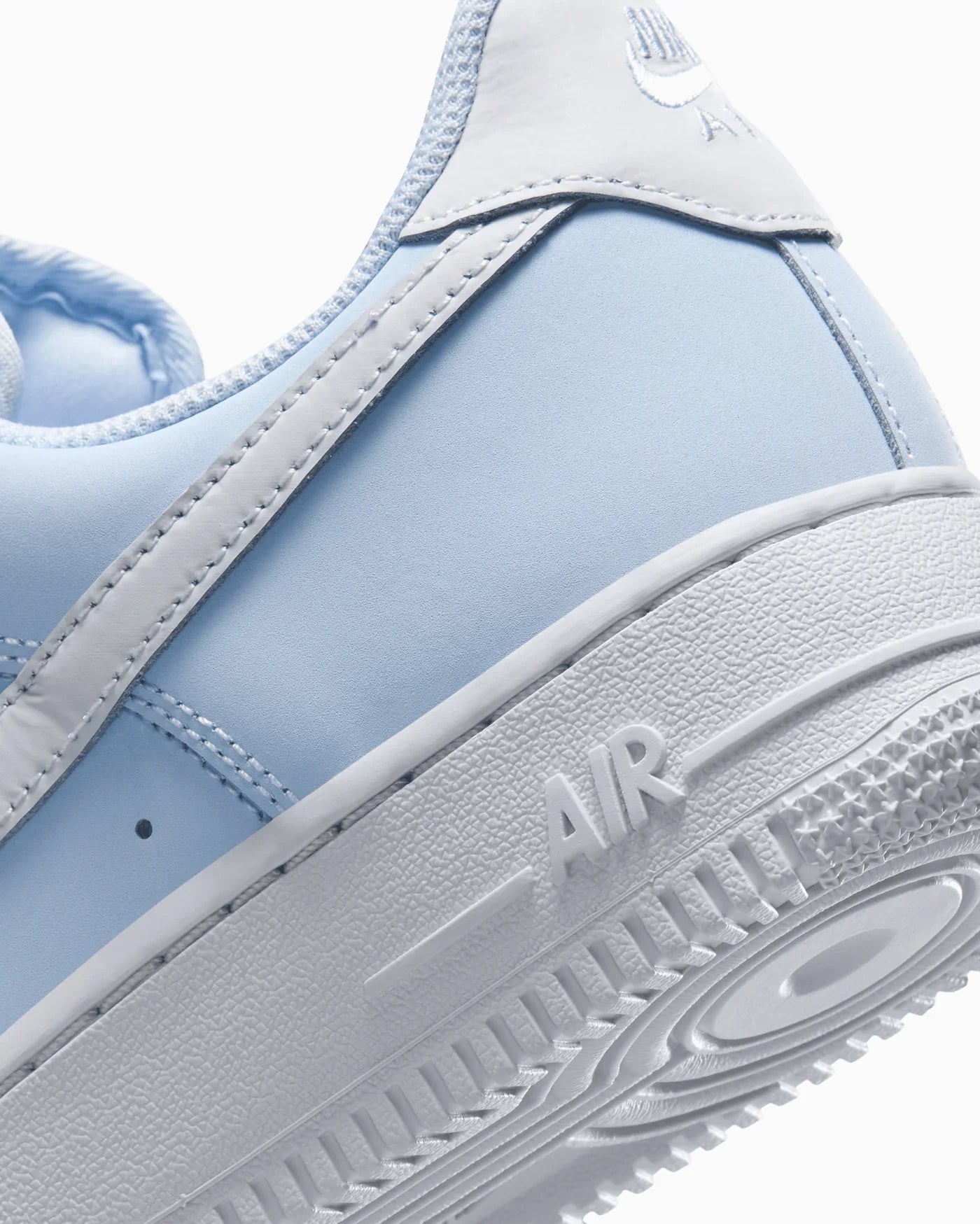 Nike Air Force 1 Low Retro Premium Lacets en ruban Bleu hydrogène femme