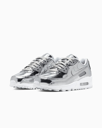 Nike Air Max 90 Argent métallisé (2020) Femme