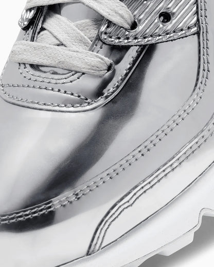 Nike Air Max 90 Argent métallisé (2020) Femme