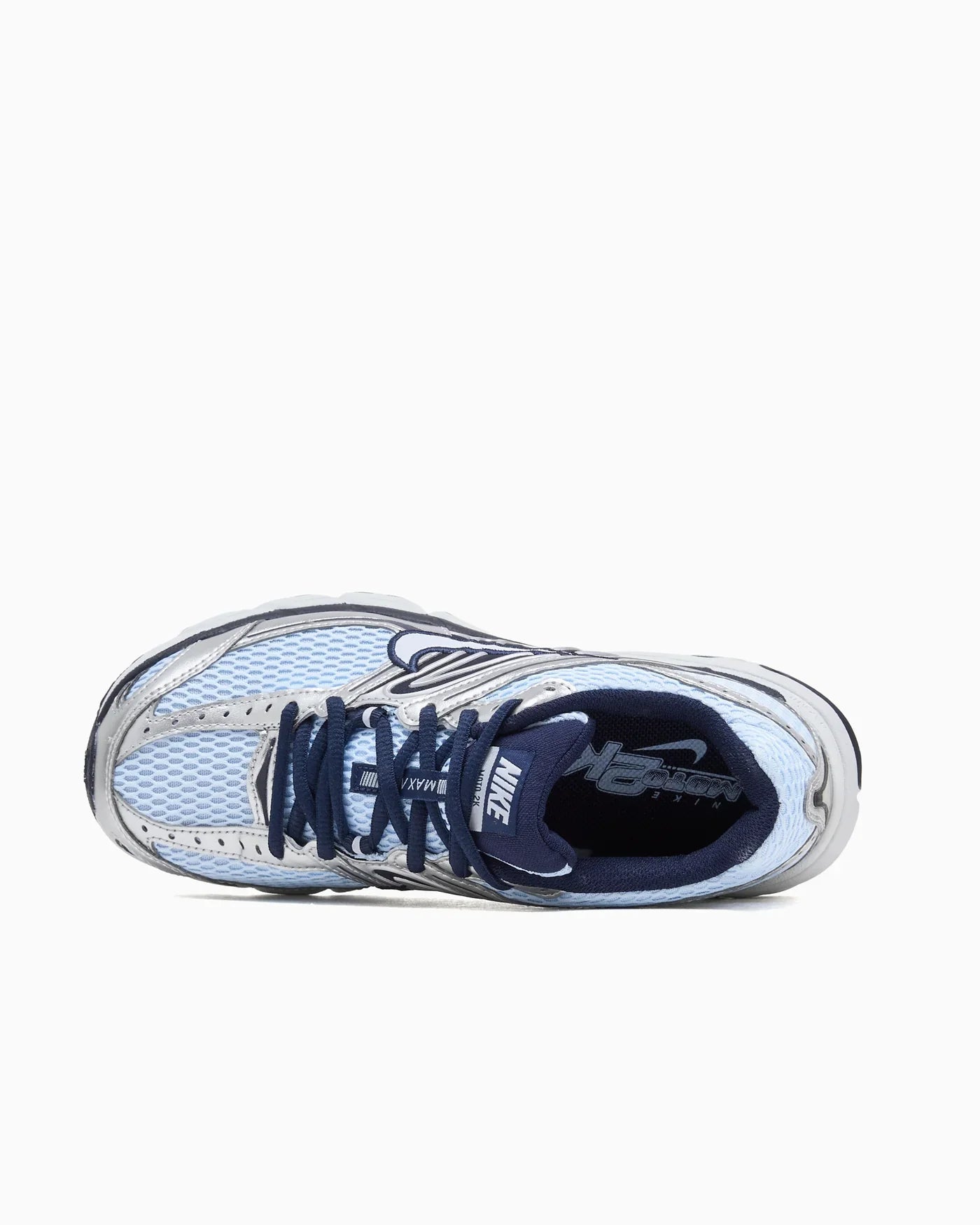Nike Air Max Moto 2K Bleu céleste et argent métallisé (Femme)