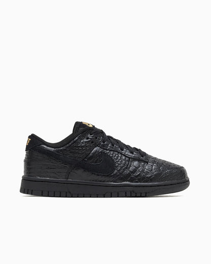 Nike Dunk Low crocodile noir (Femme)