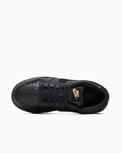 Nike Dunk Low crocodile noir (Femme)