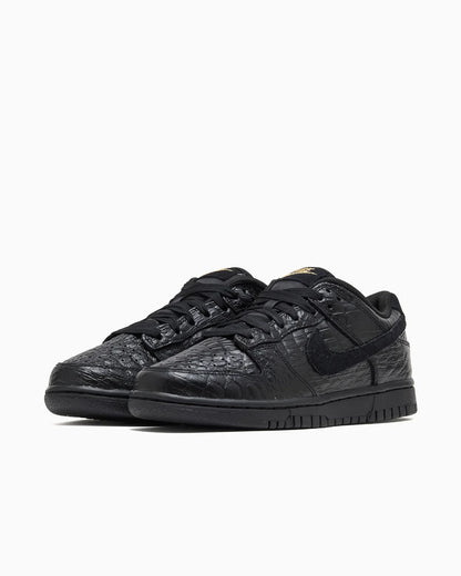 Nike Dunk Low crocodile noir (Femme)
