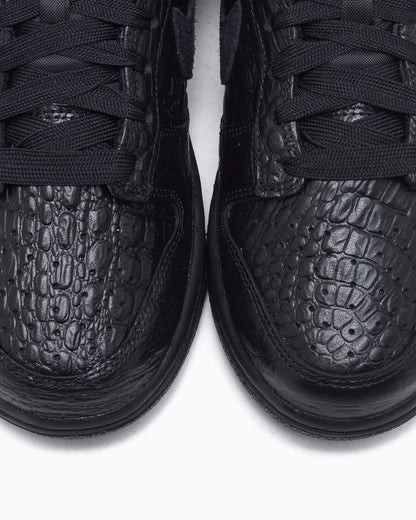 Nike Dunk Low crocodile noir (Femme)