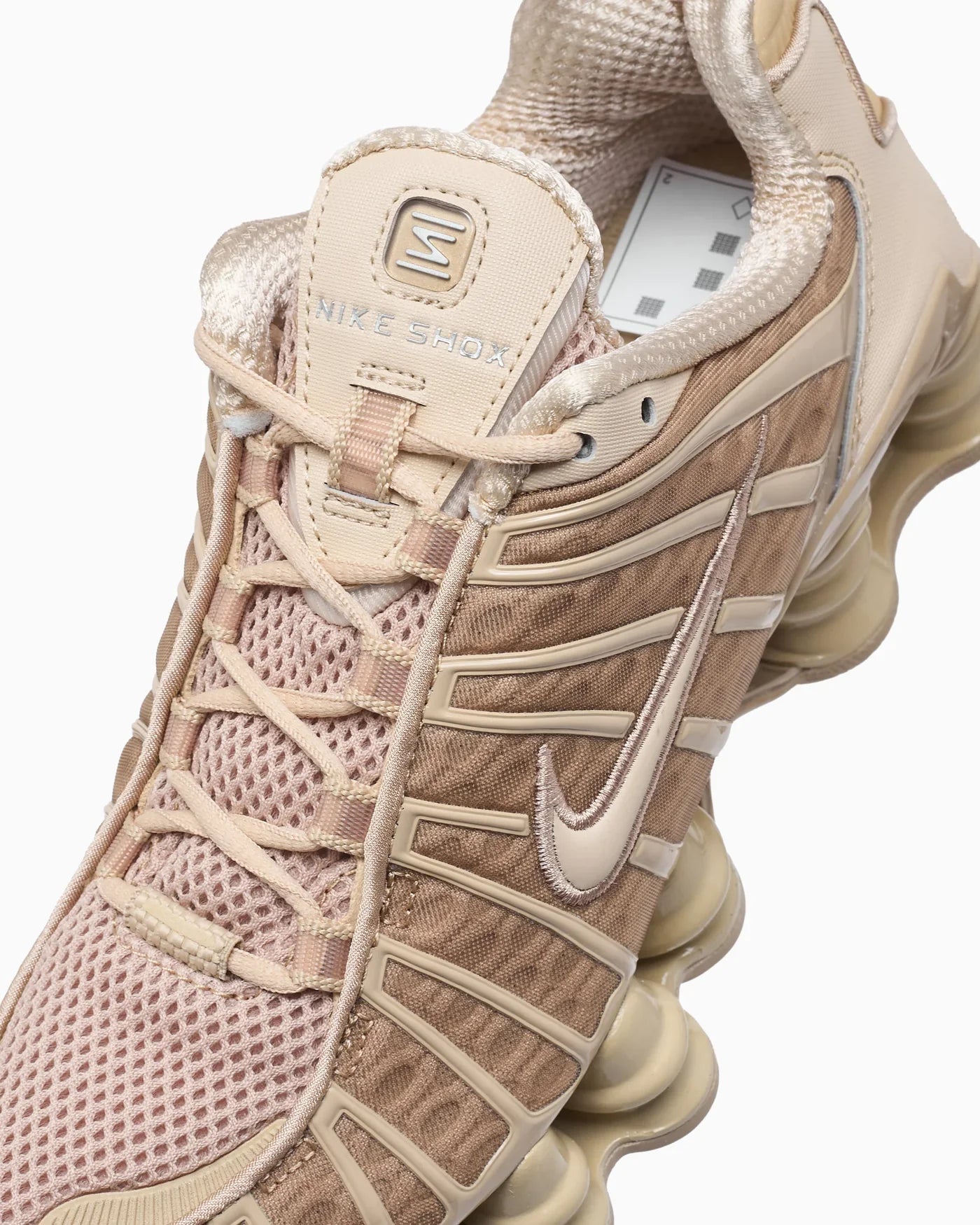 Nike Shox TL Lin Métallisé Argent