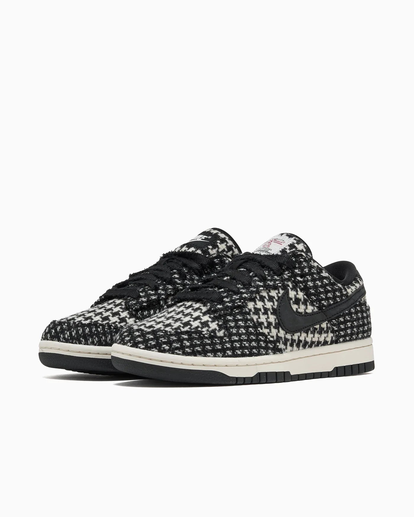 Nike Dunk Low Harris Tweed Blanc Noir Multicolore (Femme)